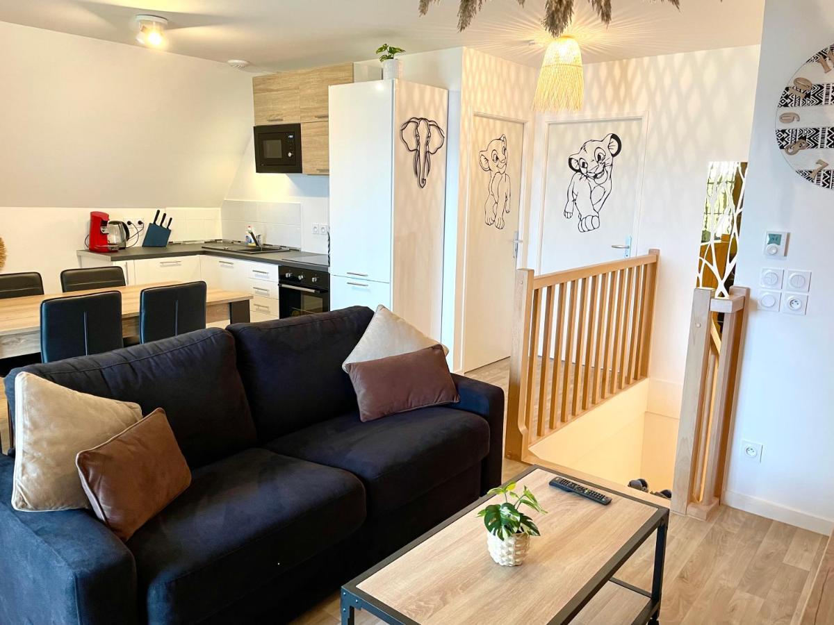 Bel Appartement « The Lion King » Proche Disney Монтеврен Экстерьер фото